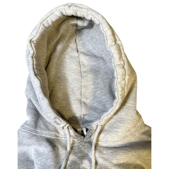 Indep.‎ Trading Co "Public" Gray Hoodie Embroidered Design Kangaroo Pocket Med - Picture 6 of 11